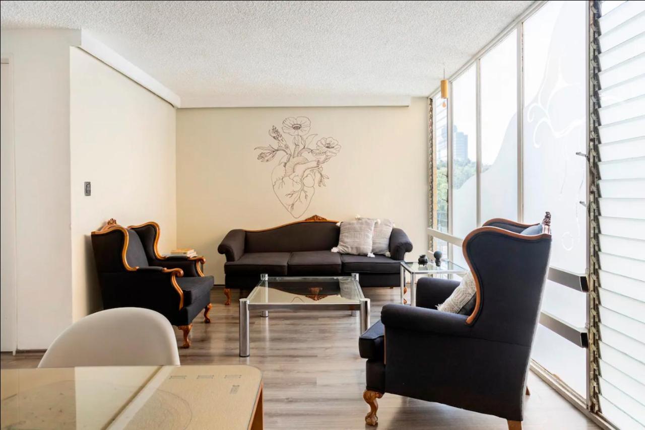 Increible Departamento En La Del Valle Мехико Экстерьер фото